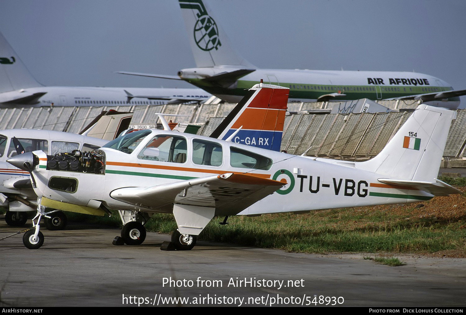 Aircraft Photo of TU-VBG | Beech F33C Bonanza | Ivory Coast - Air Force | AirHistory.net #548930