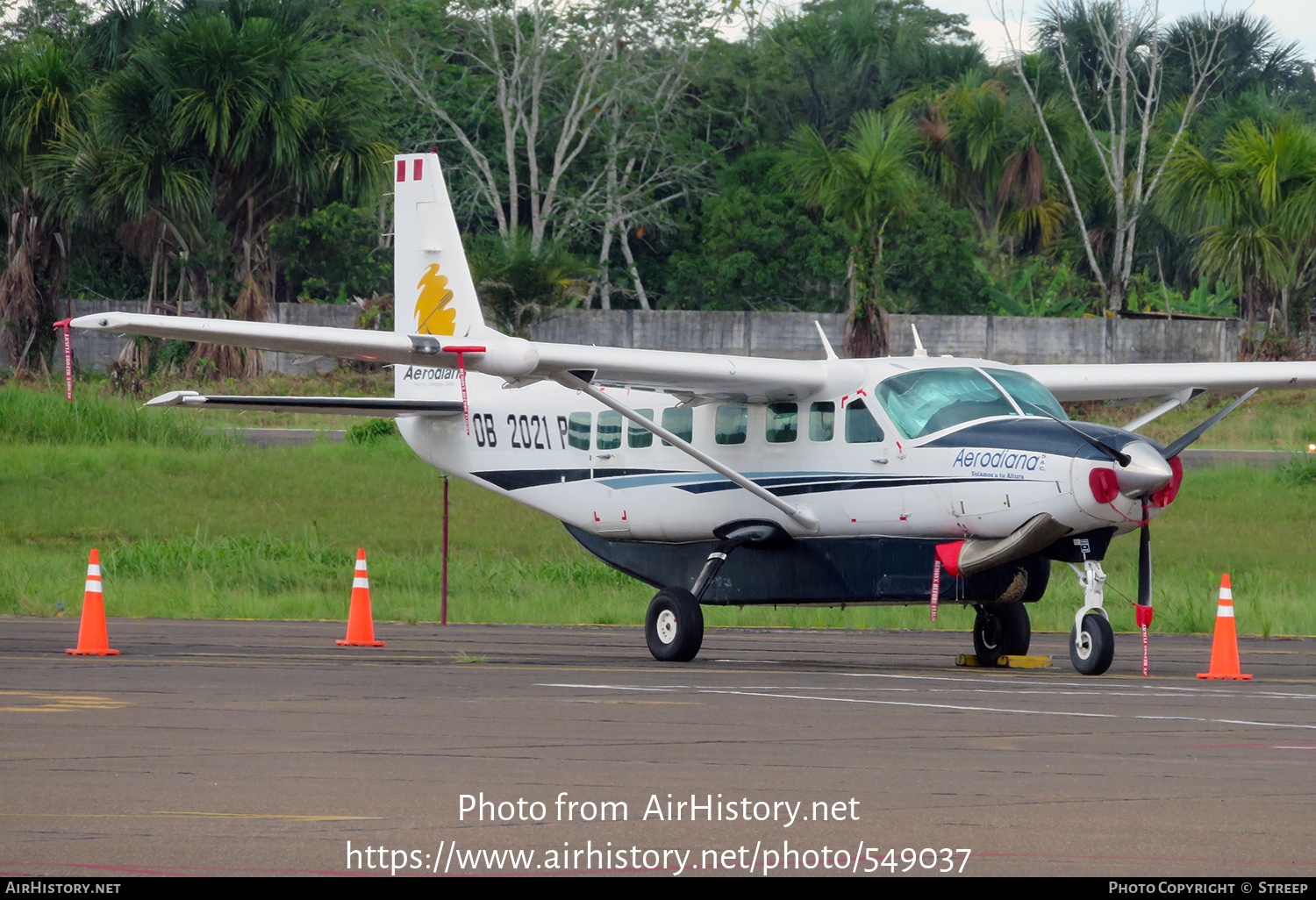 Aircraft Photo of OB-2021-P | Cessna 208B Grand Caravan | Aerodiana Peru | AirHistory.net #549037