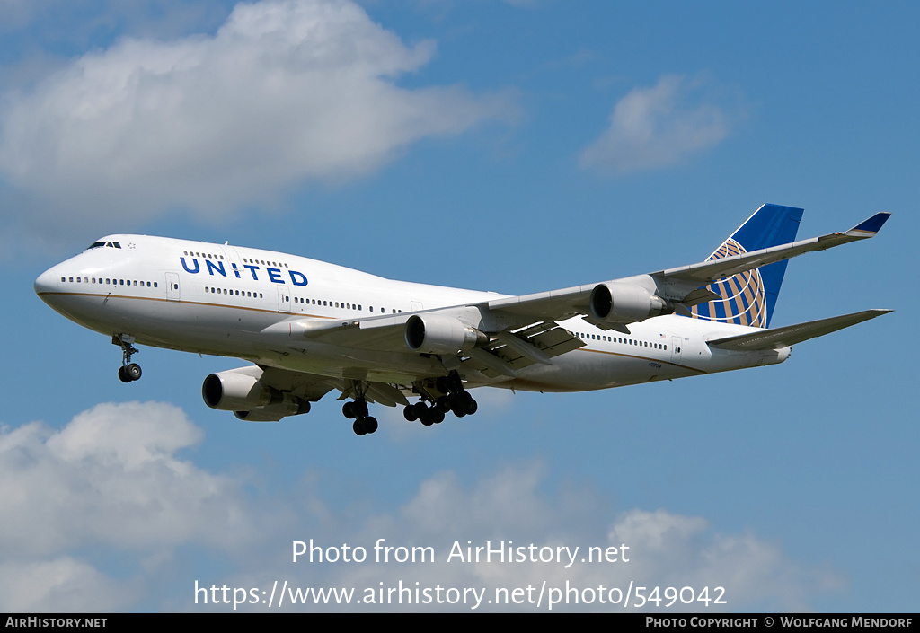 Aircraft Photo of N117UA | Boeing 747-422 | United Airlines | AirHistory.net #549042