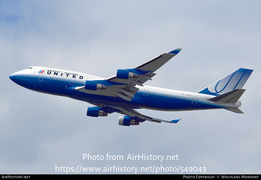 Aircraft Photo of N171UA | Boeing 747-422 | United Airlines | AirHistory.net #549043