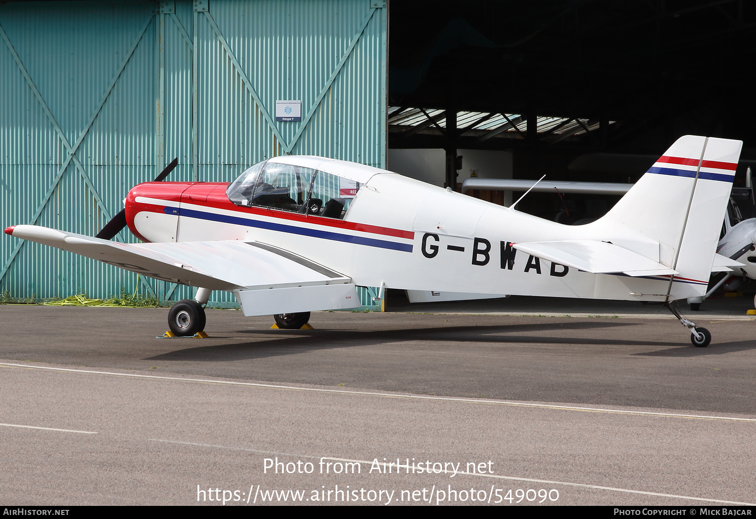 Aircraft Photo of G-BWAB | Jodel D-14 | AirHistory.net #549090