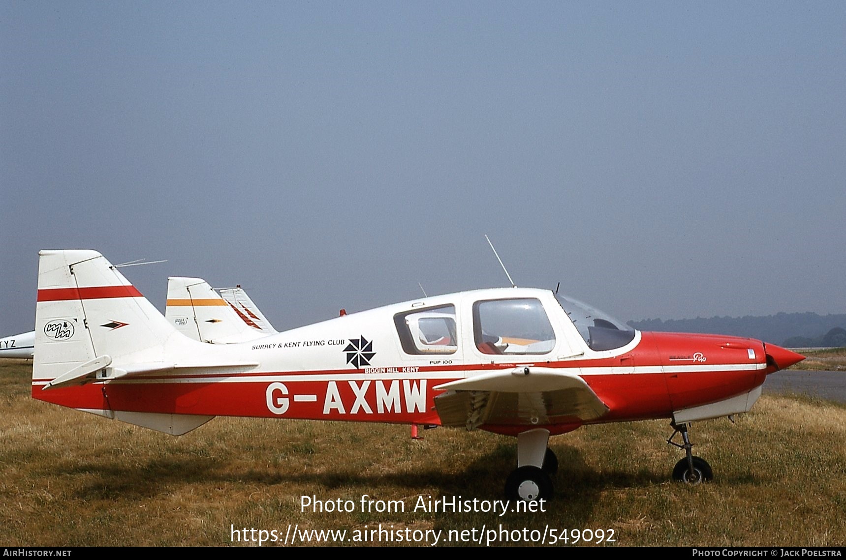 Aircraft Photo of G-AXMW | Beagle B.121 Srs.1 Pup-100 | Surrey & Kent Flying Club | AirHistory.net #549092