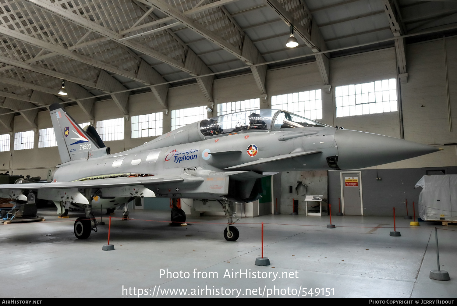 Aircraft Photo of ZH590 | Eurofighter EF-2000 Typhoon T1 | UK - Air Force | AirHistory.net #549151