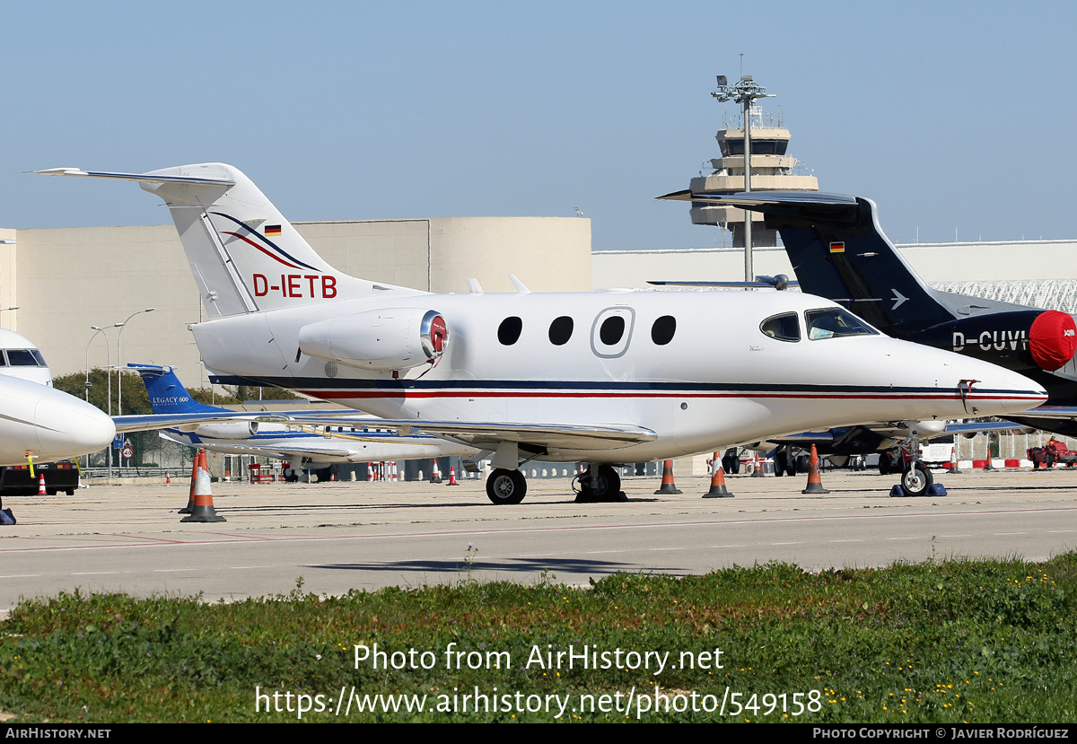 Aircraft Photo of D-IETB | Raytheon 390 Premier I | AirHistory.net #549158