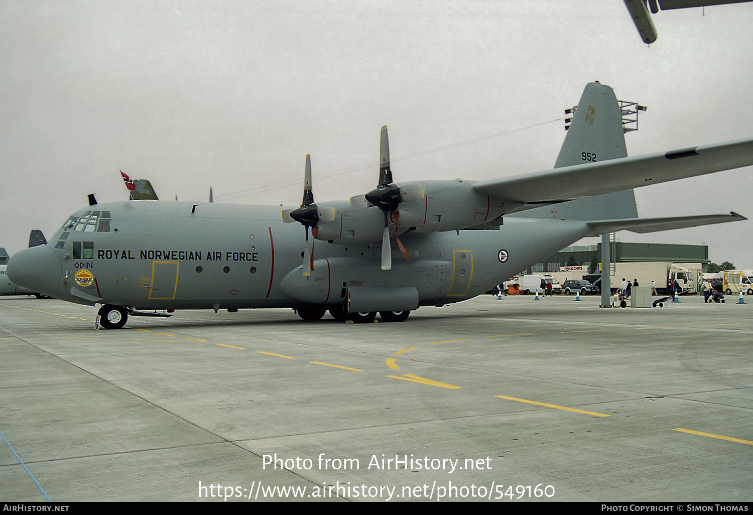 Aircraft Photo of 952 | Lockheed C-130H Hercules | Norway - Air Force | AirHistory.net #549160