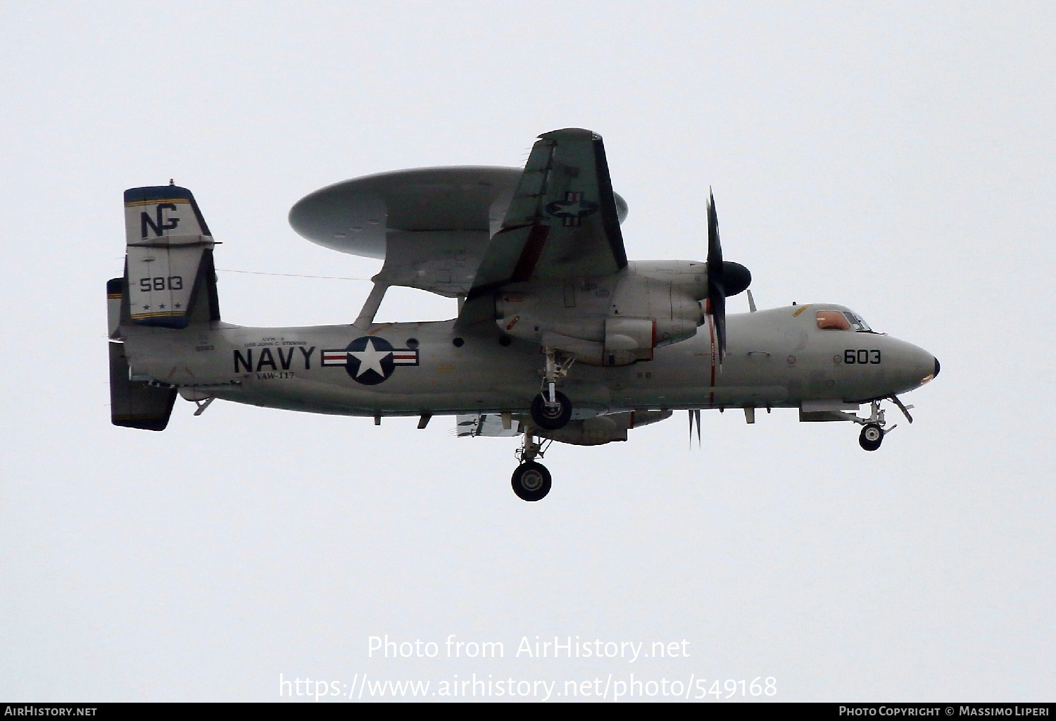 Aircraft Photo of 165813 | Grumman E-2C Hawkeye | USA - Navy | AirHistory.net #549168