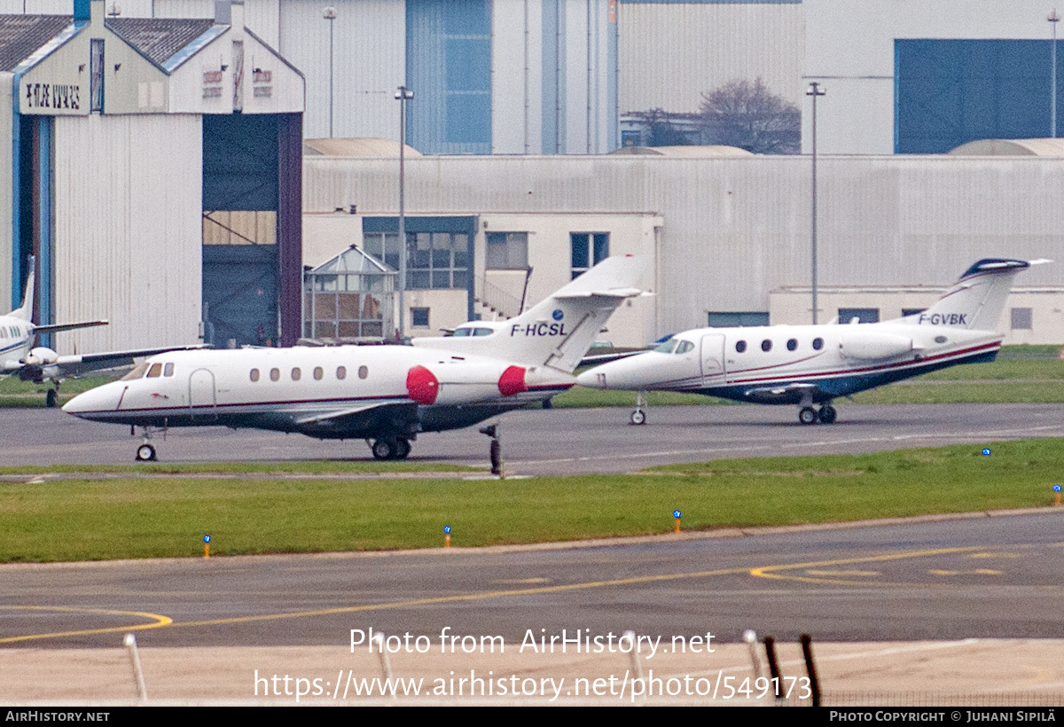 Aircraft Photo of F-HCSL | Raytheon Hawker 800XP | AirHistory.net #549173