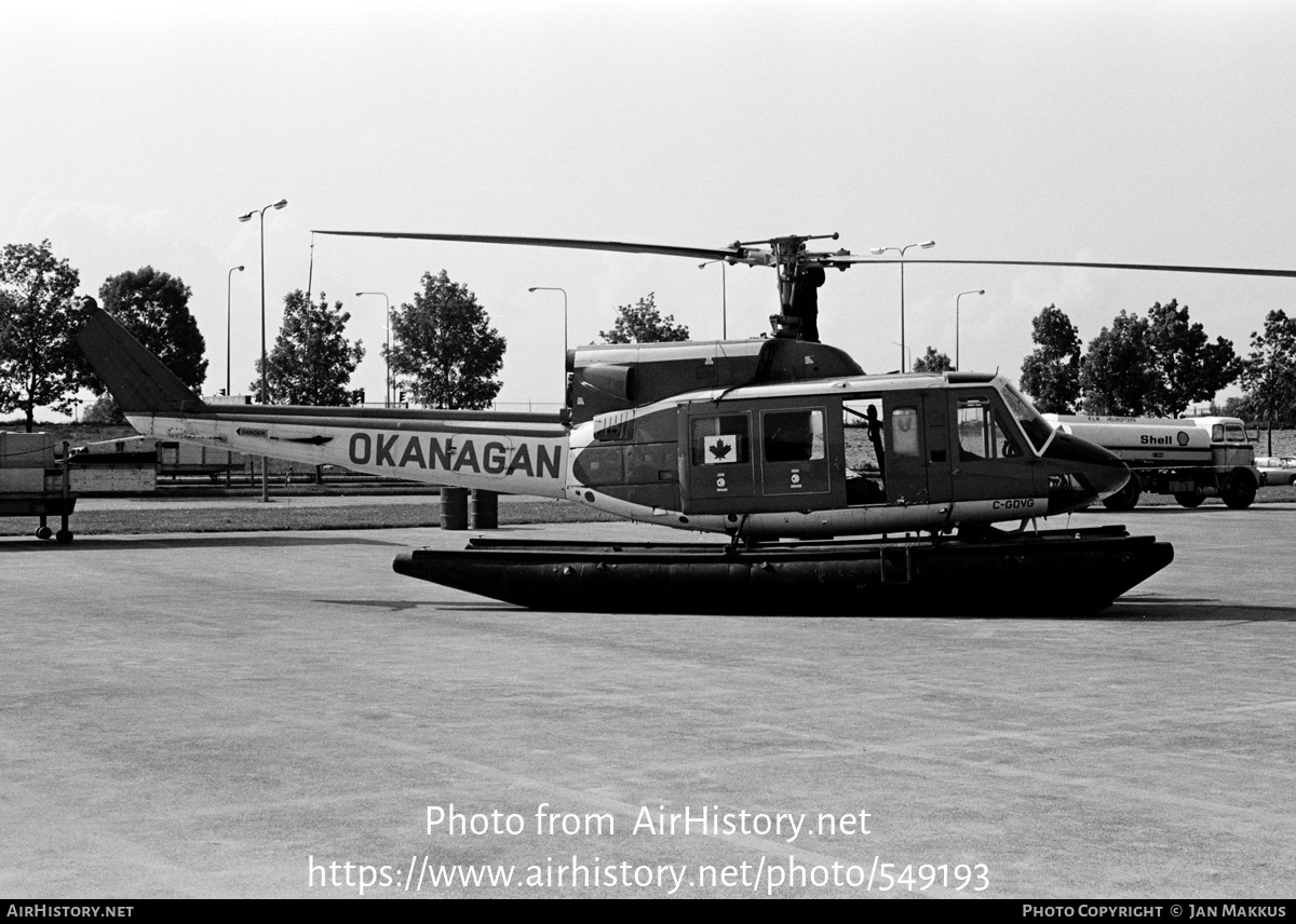 Aircraft Photo of C-GDVG | Bell 212 Twin Two-Twelve | Okanagan Helicopters | AirHistory.net #549193