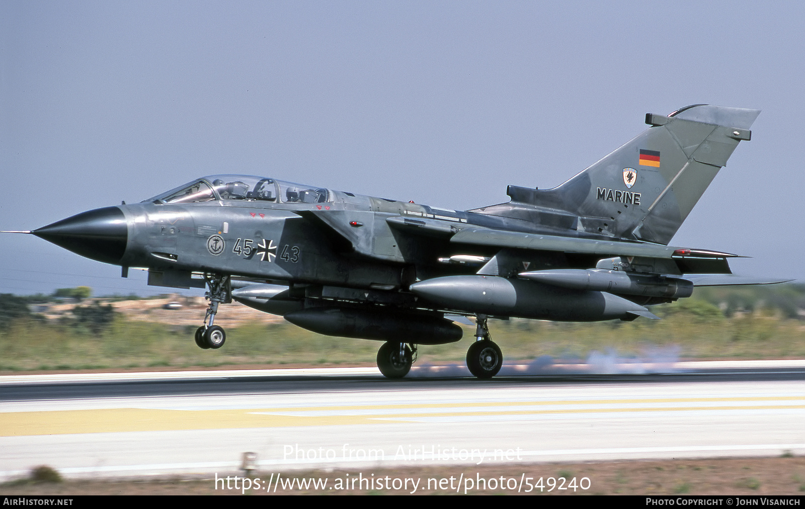 Aircraft Photo of 4543 | Panavia Tornado IDS | Germany - Navy | AirHistory.net #549240