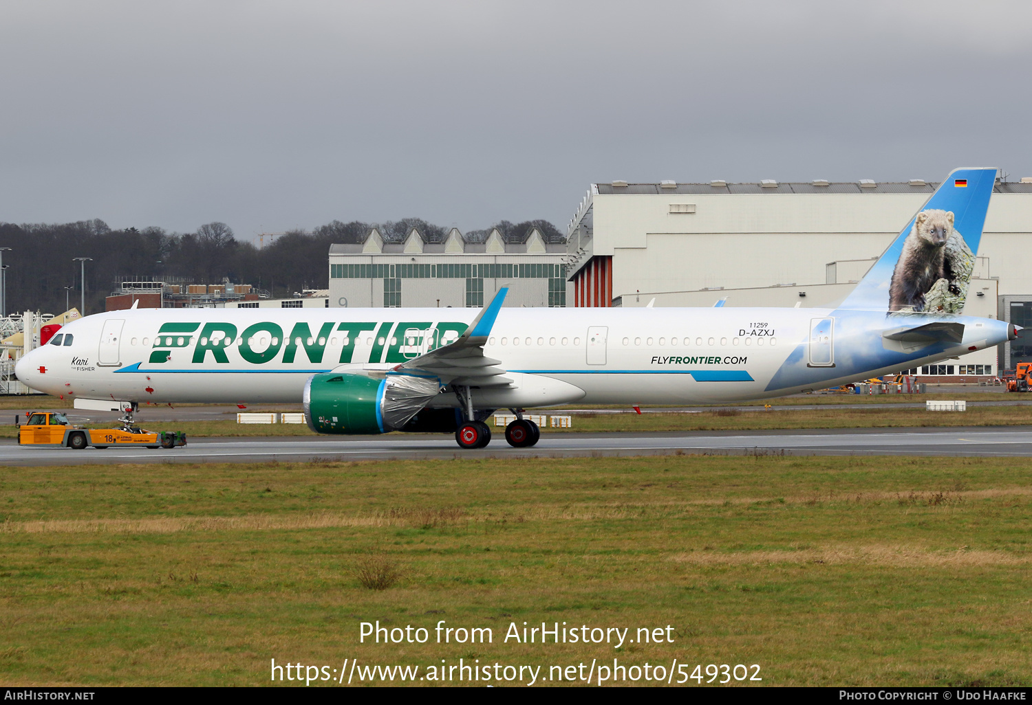 Aircraft Photo Of D-azxj   N612fr 