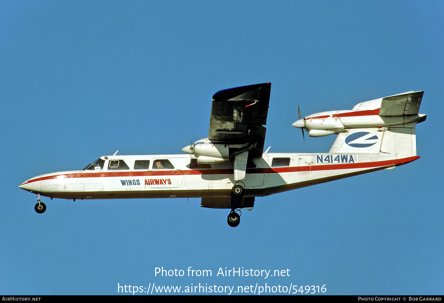 Aircraft Photo of N414WA | Britten-Norman BN-2A Mk.3 Trislander | Wings Airways | AirHistory.net #549316