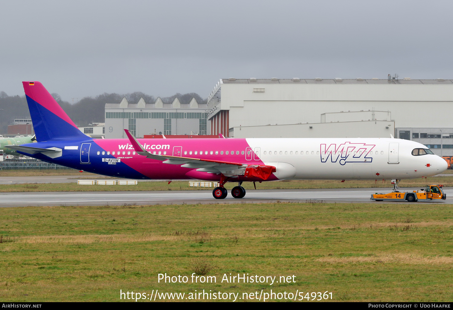 Aircraft Photo of D-AVYW / 9H-WDJ | Airbus A321-271NX | Wizz Air | AirHistory.net #549361