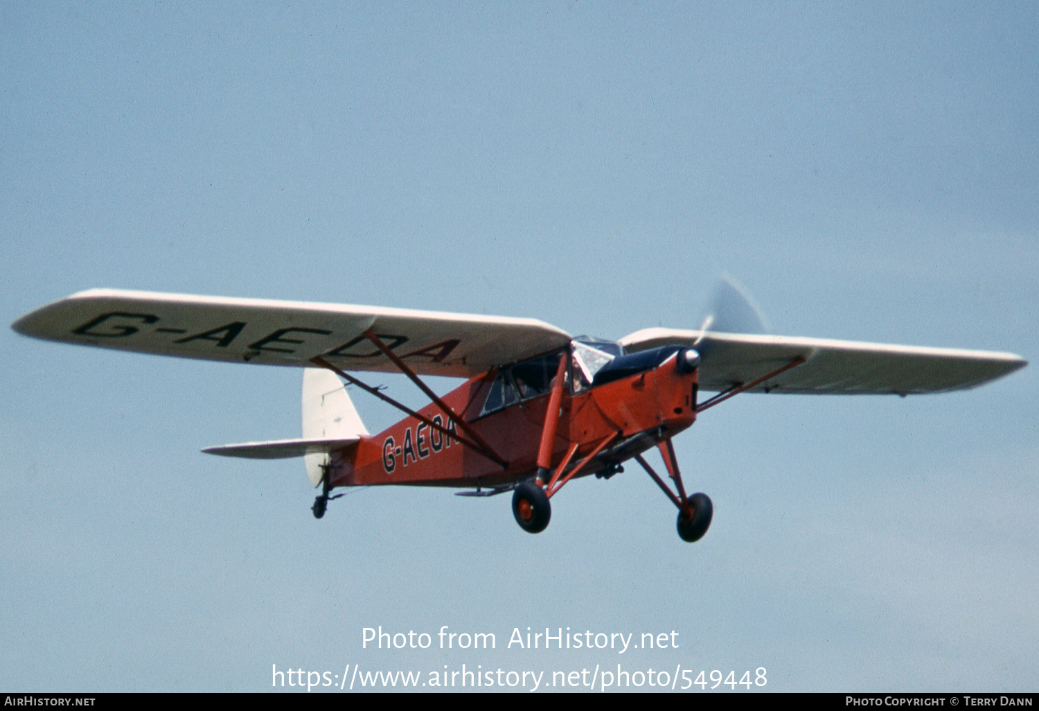 Aircraft Photo of G-AEOA | De Havilland D.H. 80A Puss Moth | AirHistory.net #549448