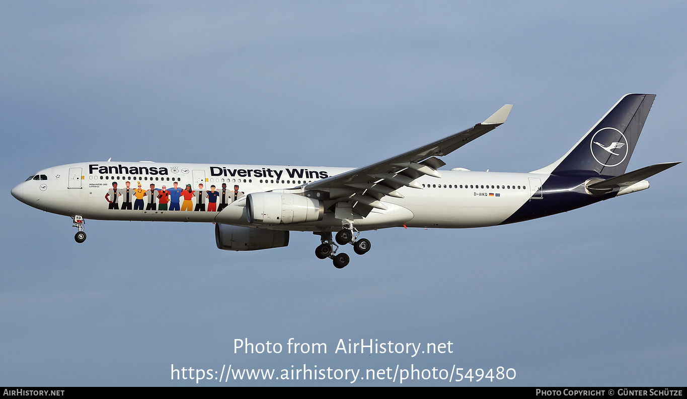 Aircraft Photo of D-AIKQ | Airbus A330-343 | Lufthansa | AirHistory.net #549480