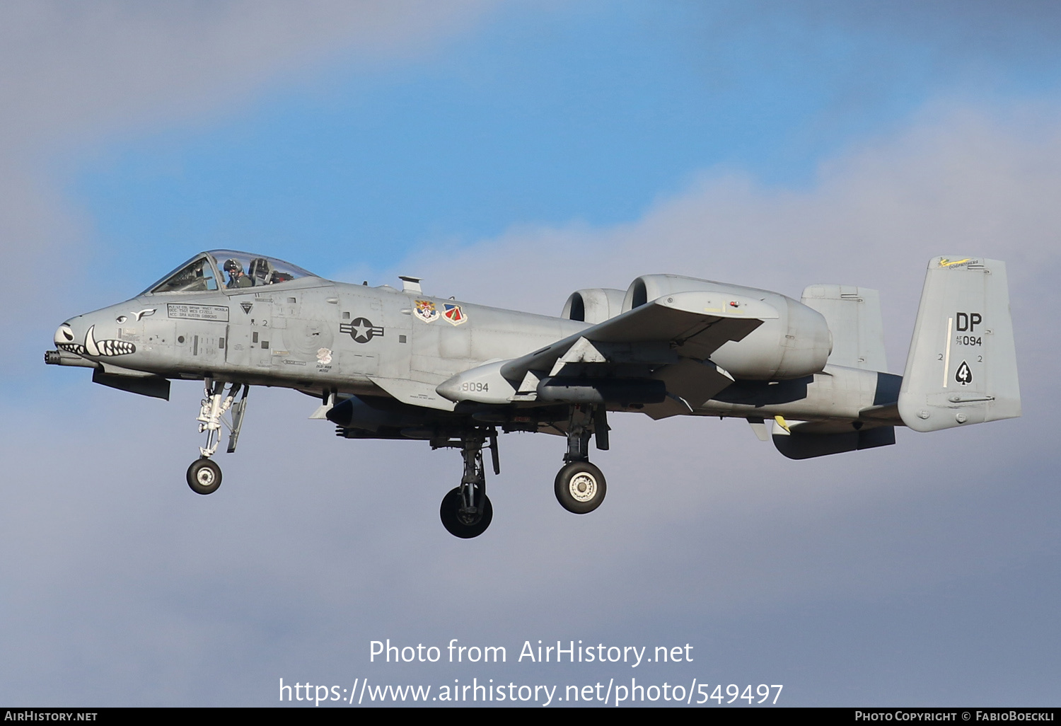 Aircraft Photo of 790094 / AF79-094 | Fairchild A-10C Thunderbolt II | USA - Air Force | AirHistory.net #549497