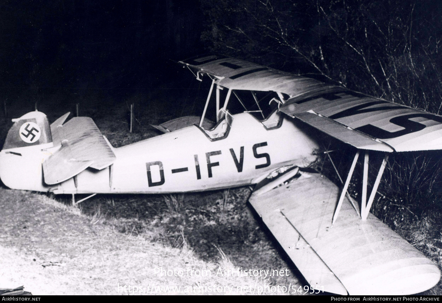 Aircraft Photo of D-IFVS | Arado Ar 66C | AirHistory.net #549551