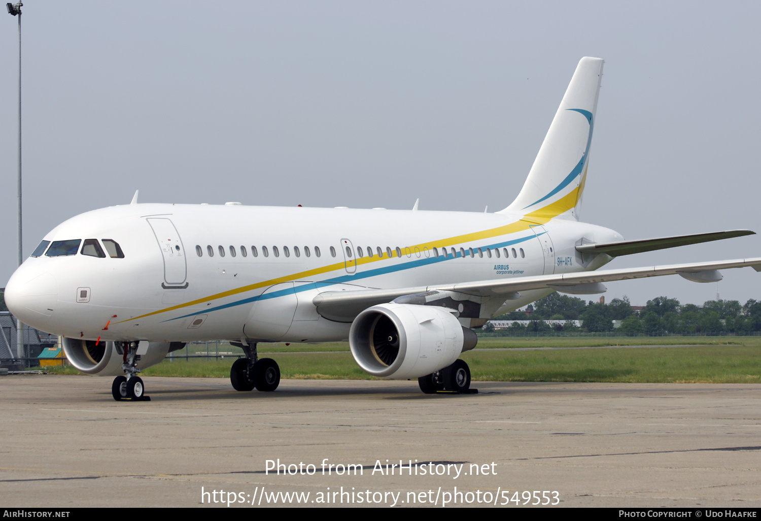 Aircraft Photo of 9H-AFK | Airbus ACJ319 (A319-115/CJ) | AirHistory.net #549553