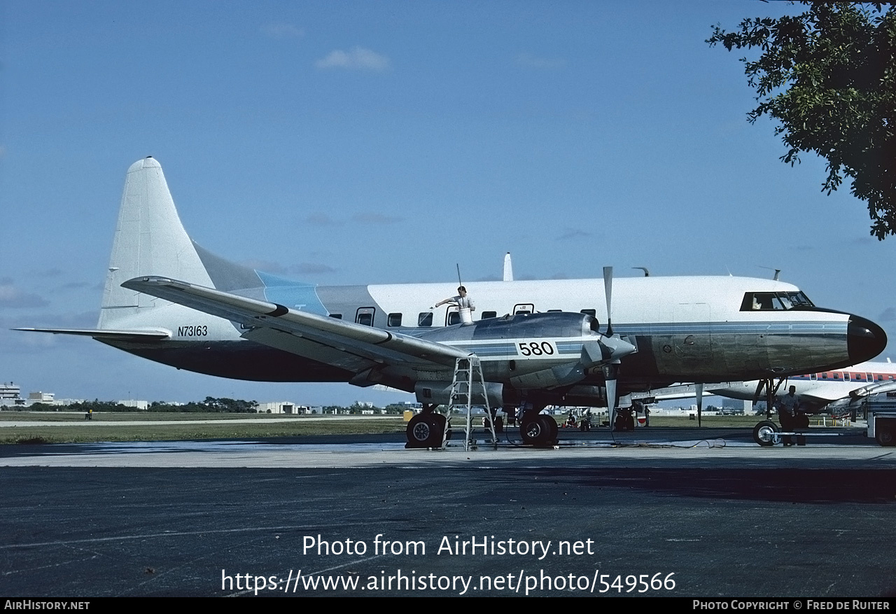 Aircraft Photo of N73163 | Convair 580 | AirHistory.net #549566