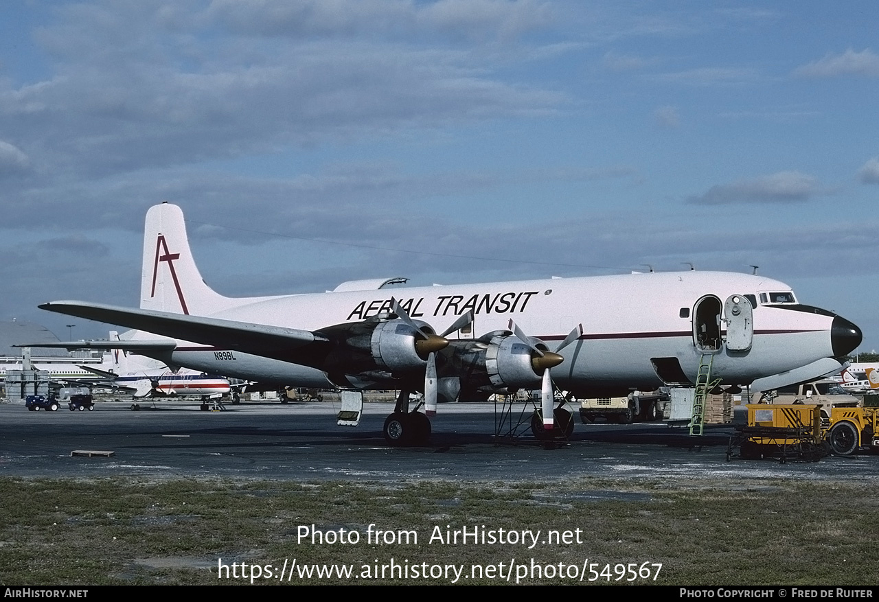 Aircraft Photo of N89BL | Douglas DC-6A | Aerial Transit | AirHistory.net #549567