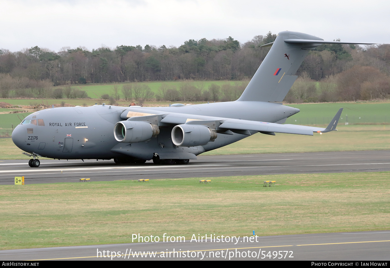 Aircraft Photo of ZZ176 / 080206 | Boeing C-17A Globemaster III | UK - Air Force | AirHistory.net #549572