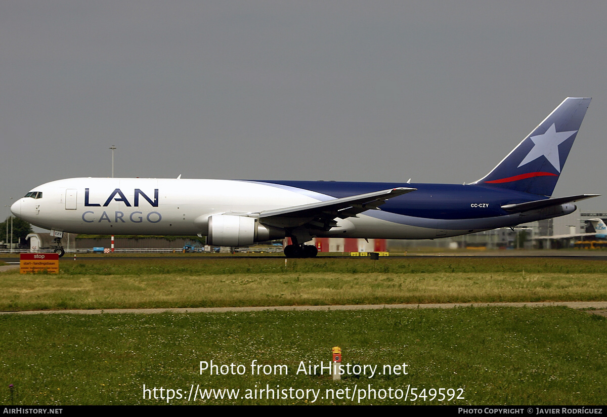 Aircraft Photo of CC-CZY | Boeing 767-316F/ER | LAN Cargo | AirHistory.net #549592