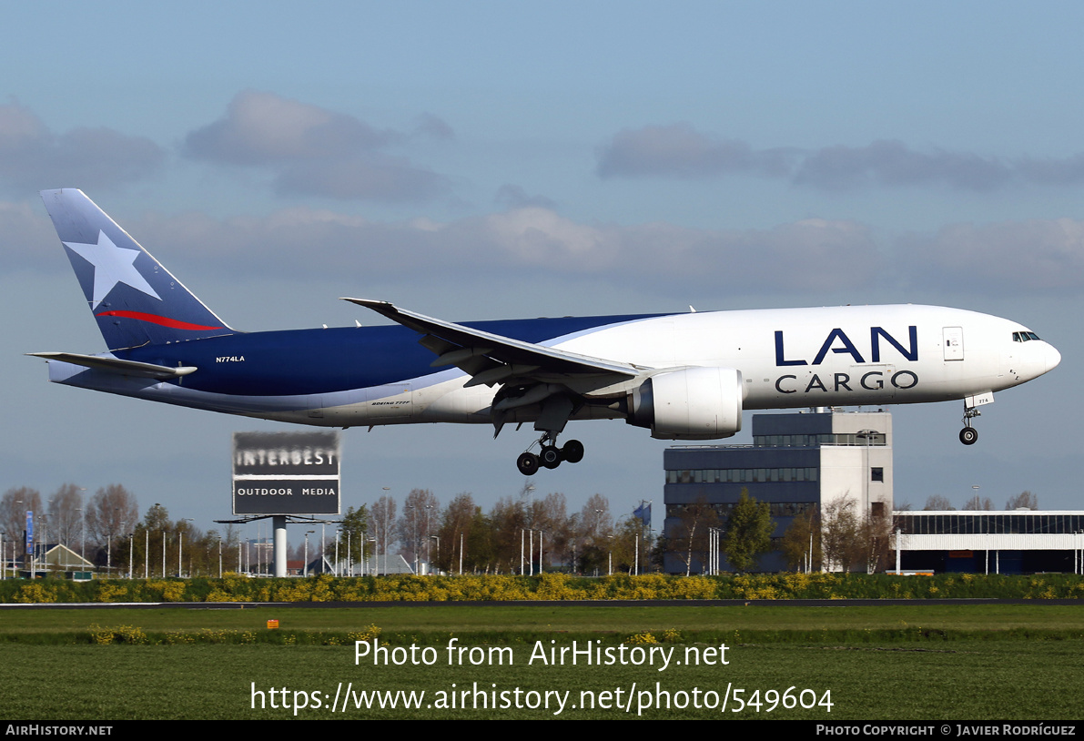 Aircraft Photo of N774LA | Boeing 777-F6N | LAN Cargo | AirHistory.net #549604