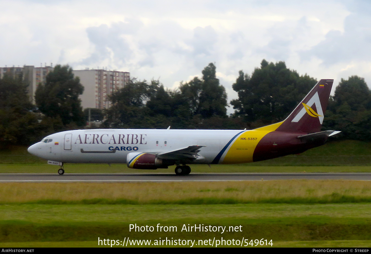 Aircraft Photo of HK-5357 | Boeing 737-4K5(SF) | AerCaribe Cargo | AirHistory.net #549614