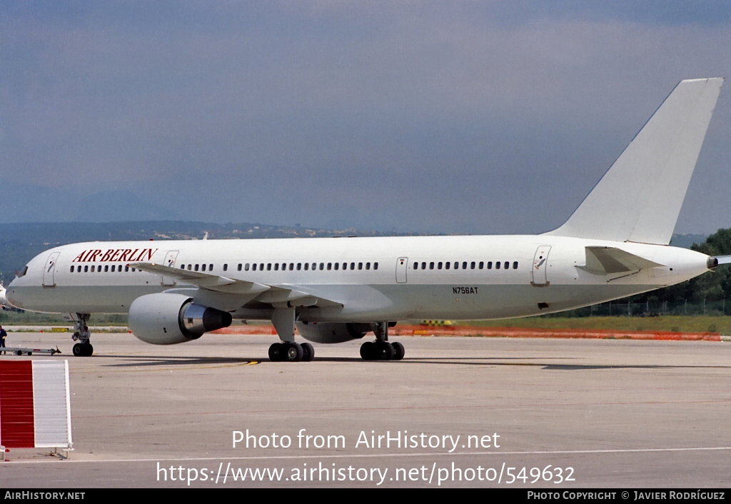 Aircraft Photo of N756AT | Boeing 757-2Q8 | Air Berlin | AirHistory.net #549632