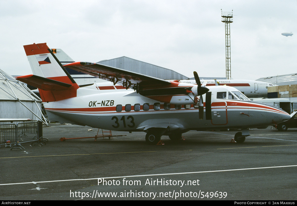 Aircraft Photo of OK-NZB | Let L-410UVP Turbolet | AirHistory.net #549639