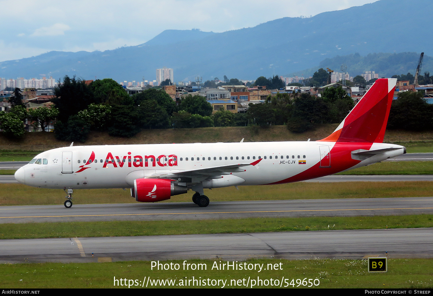 Aircraft Photo of HC-CJV | Airbus A320-214 | Avianca | AirHistory.net #549650