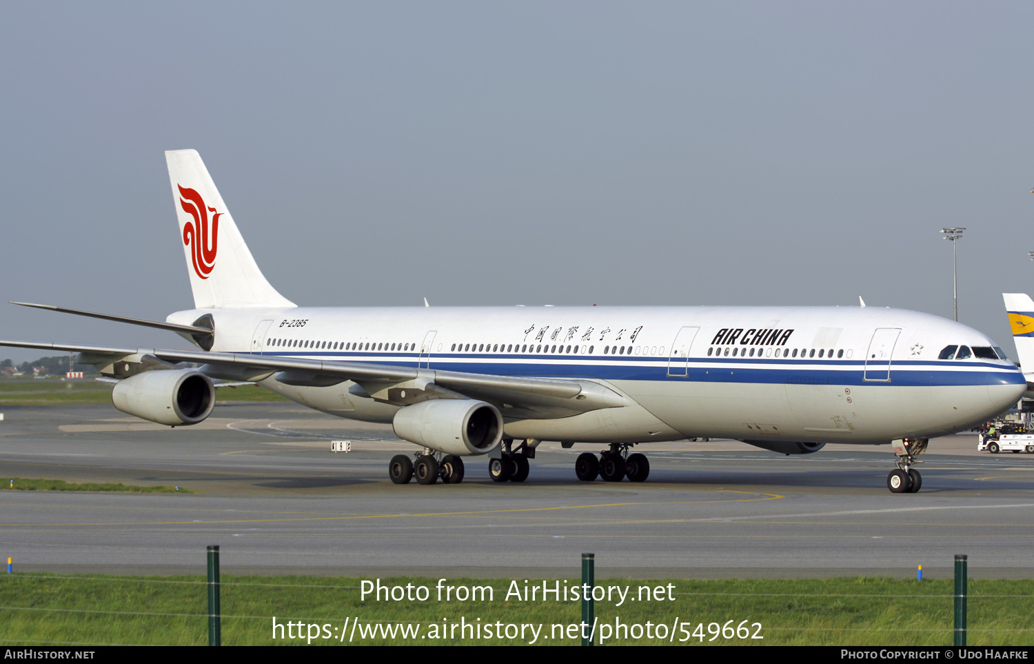 Aircraft Photo of B-2385 | Airbus A340-313X | Air China | AirHistory.net #549662