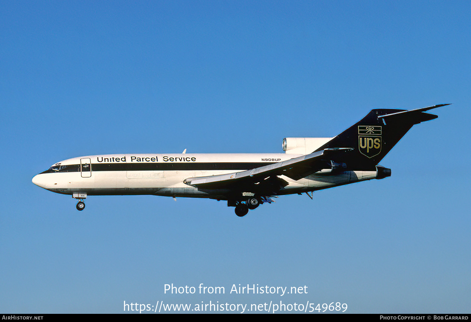 Aircraft Photo of N908UP | Boeing 727-27C | United Parcel Service - UPS | AirHistory.net #549689