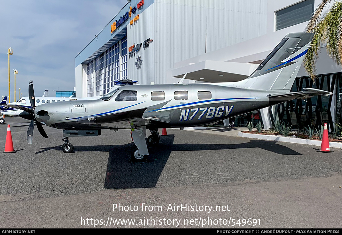 Aircraft Photo of N778GV | Piper PA-46-600TP M600 | AirHistory.net #549691