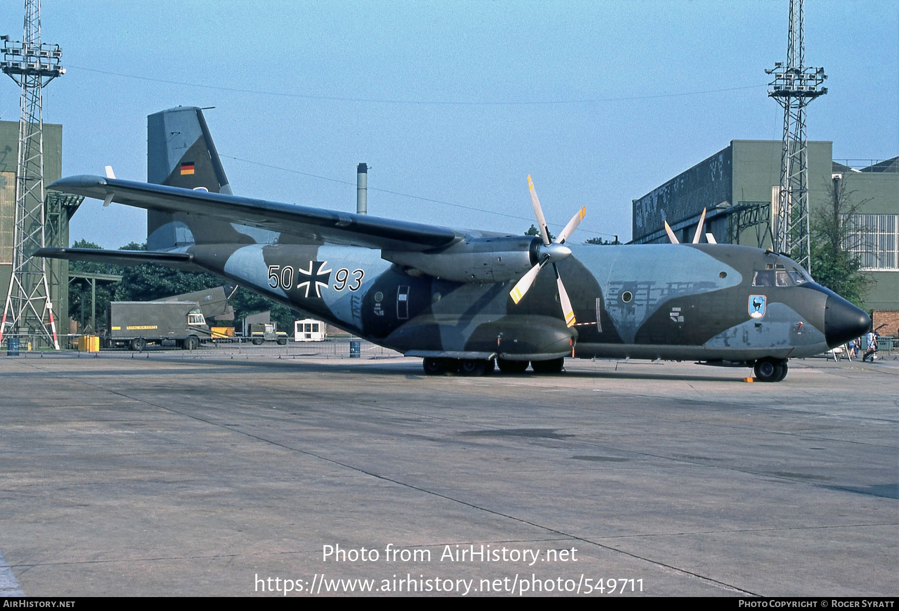 Aircraft Photo of 5093 | Transall C-160D | Germany - Air Force | AirHistory.net #549711