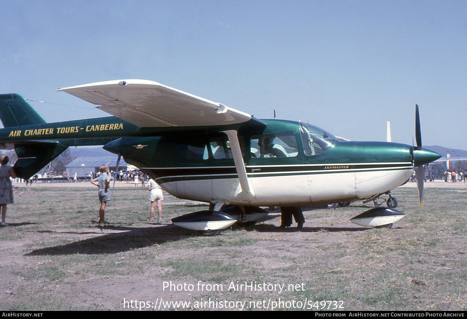 Aircraft Photo of VH-RYX | Cessna 336 Skymaster | Air Charter Tours | AirHistory.net #549732