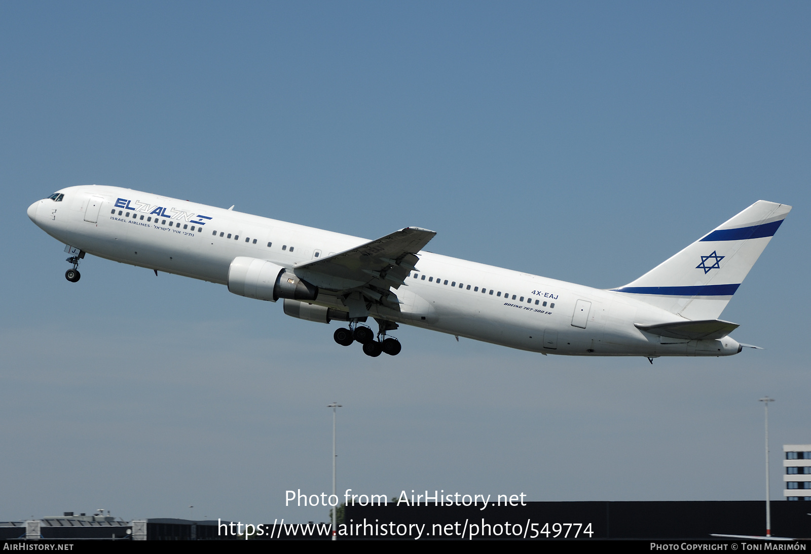 Aircraft Photo of 4X-EAJ | Boeing 767-330/ER | El Al Israel Airlines | AirHistory.net #549774