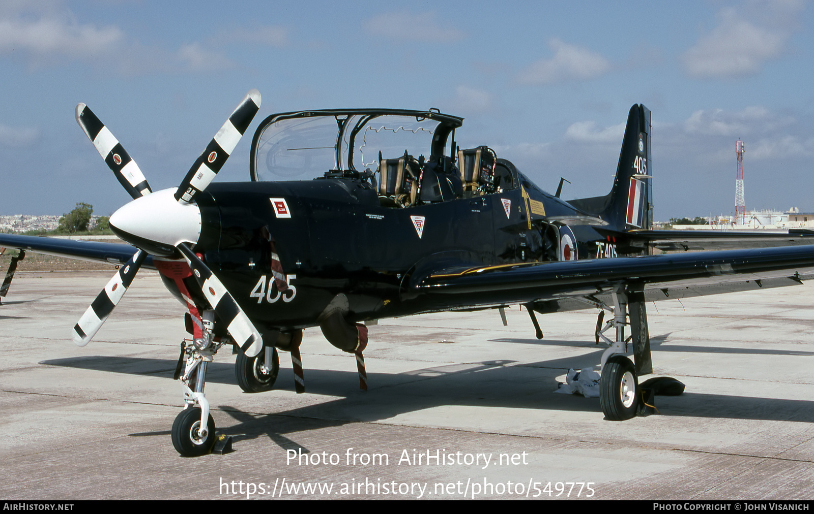 Aircraft Photo of ZF405 | Short S-312 Tucano T1 | UK - Air Force | AirHistory.net #549775