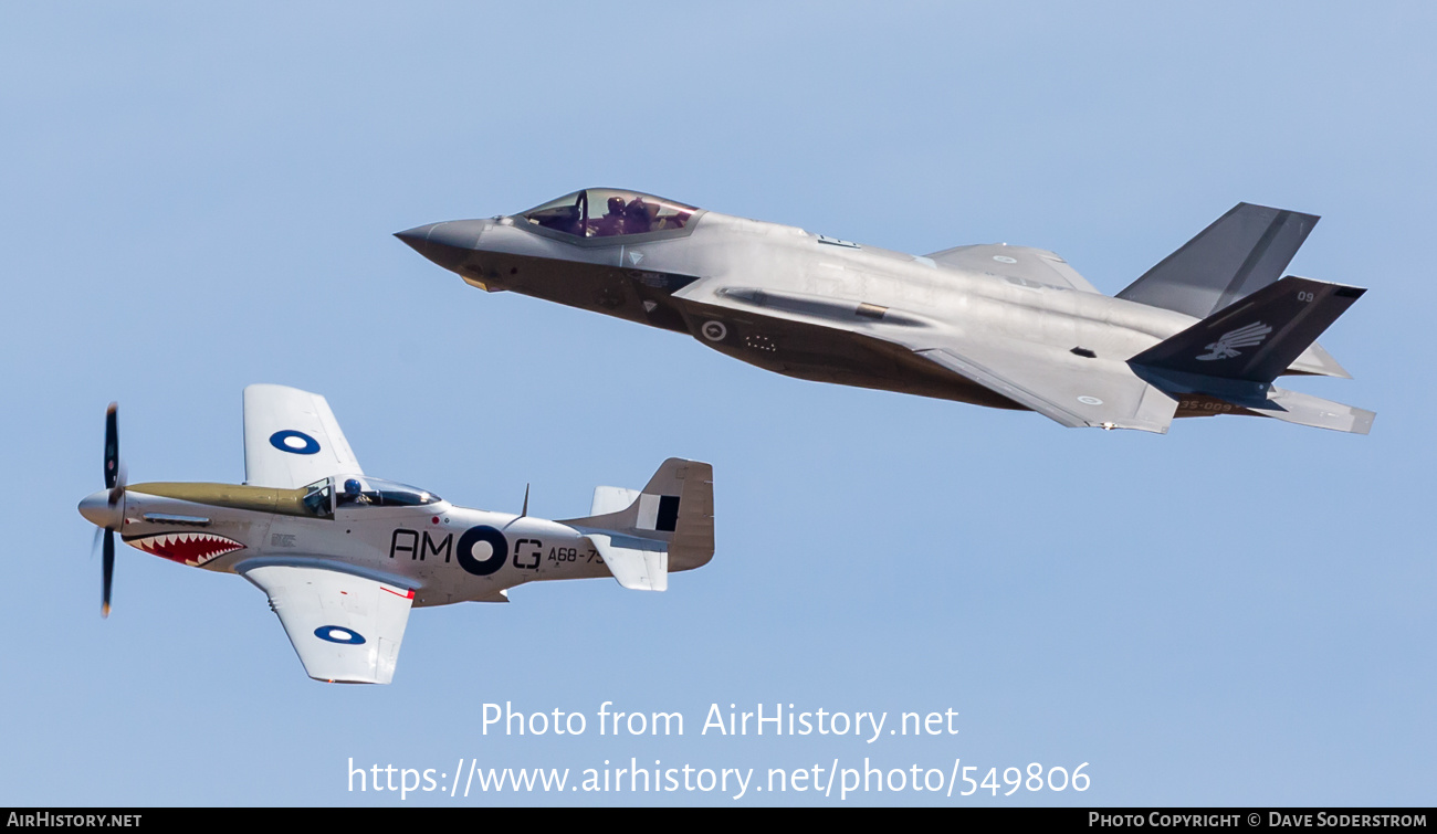 Aircraft Photo of VH-SVU / A68-750 | Commonwealth CA-18 Mustang 23 (P-51D) | Australia - Air Force | AirHistory.net #549806