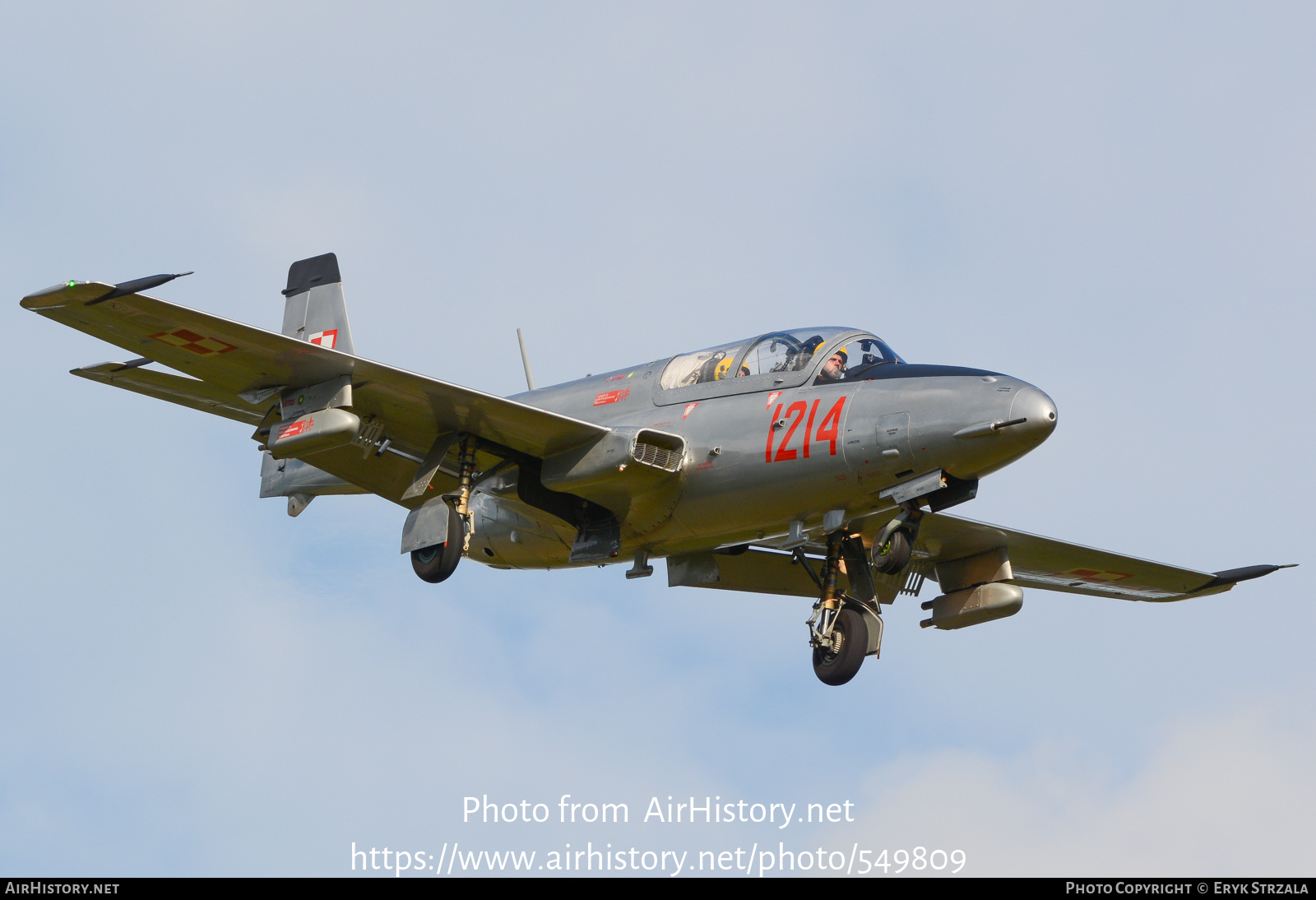 Aircraft Photo of SP-YBC / 1214 | PZL-Mielec TS-11 Iskra bis D | Fundacja Biało-Czerwone Skrzydła | Poland - Air Force | AirHistory.net #549809