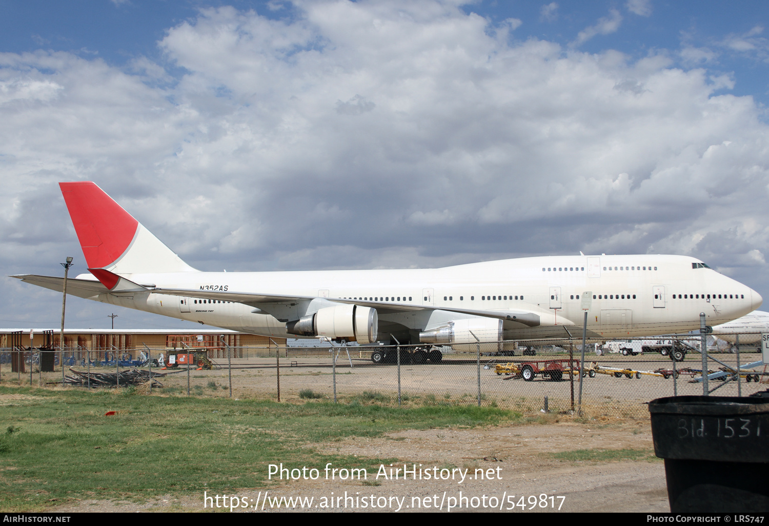 Aircraft Photo of N352AS | Boeing 747-446 | AirHistory.net #549817