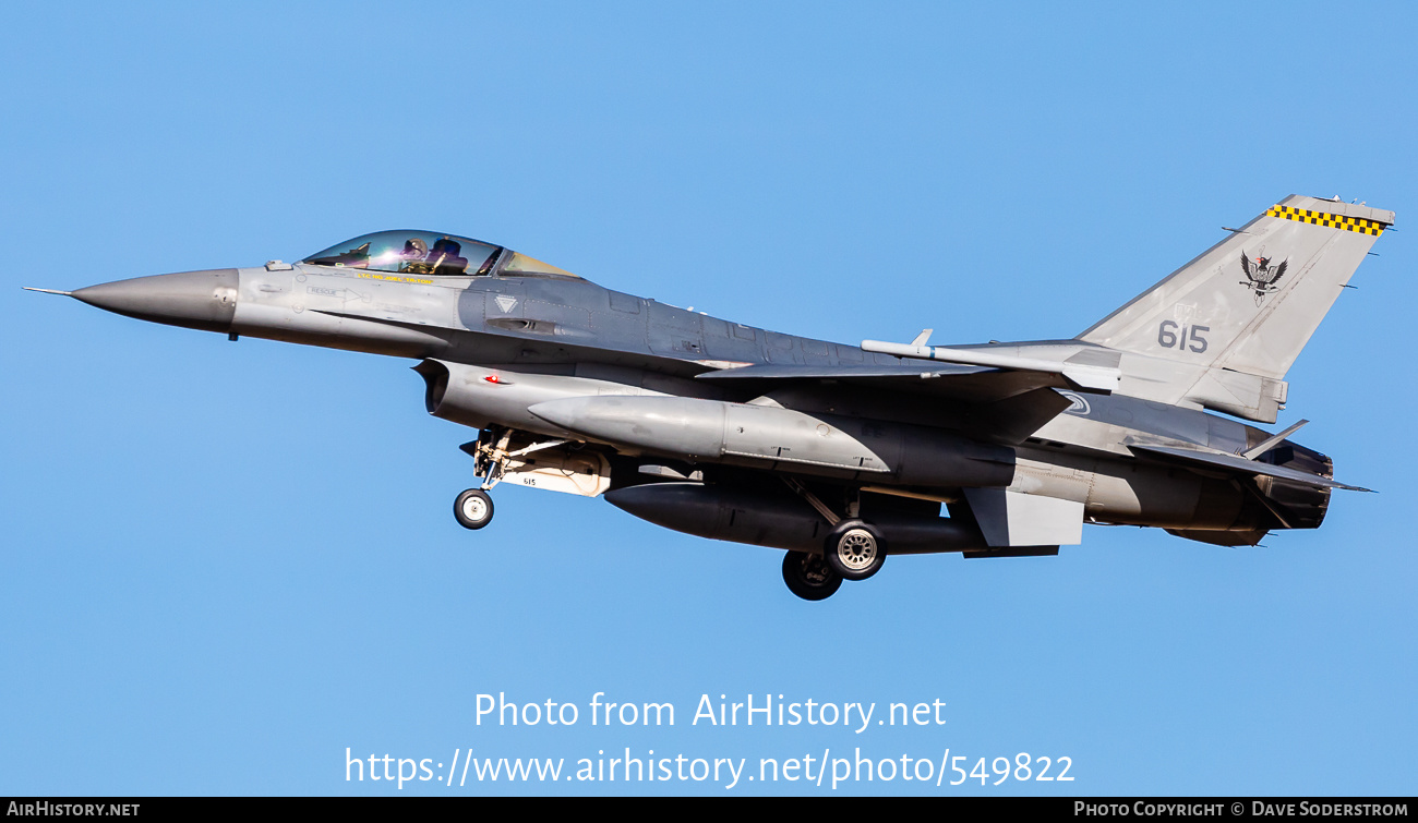 Aircraft Photo of 615 | Lockheed Martin F-16C Fighting Falcon ...