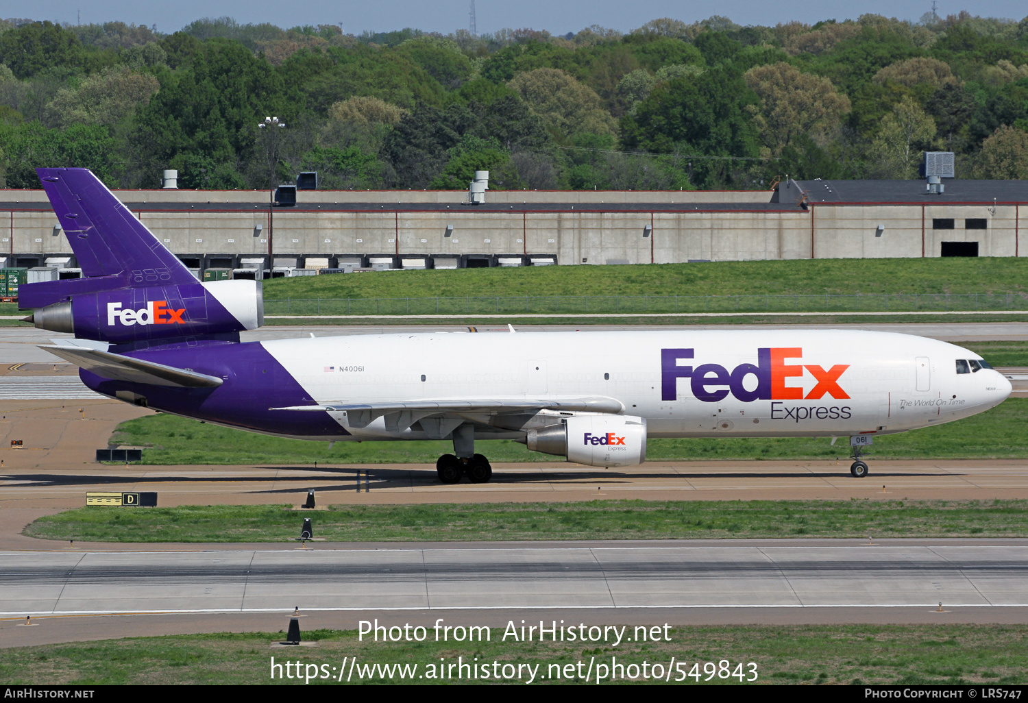 Aircraft Photo of N40061 | Boeing MD-10-10F | FedEx Express - Federal Express | AirHistory.net #549843