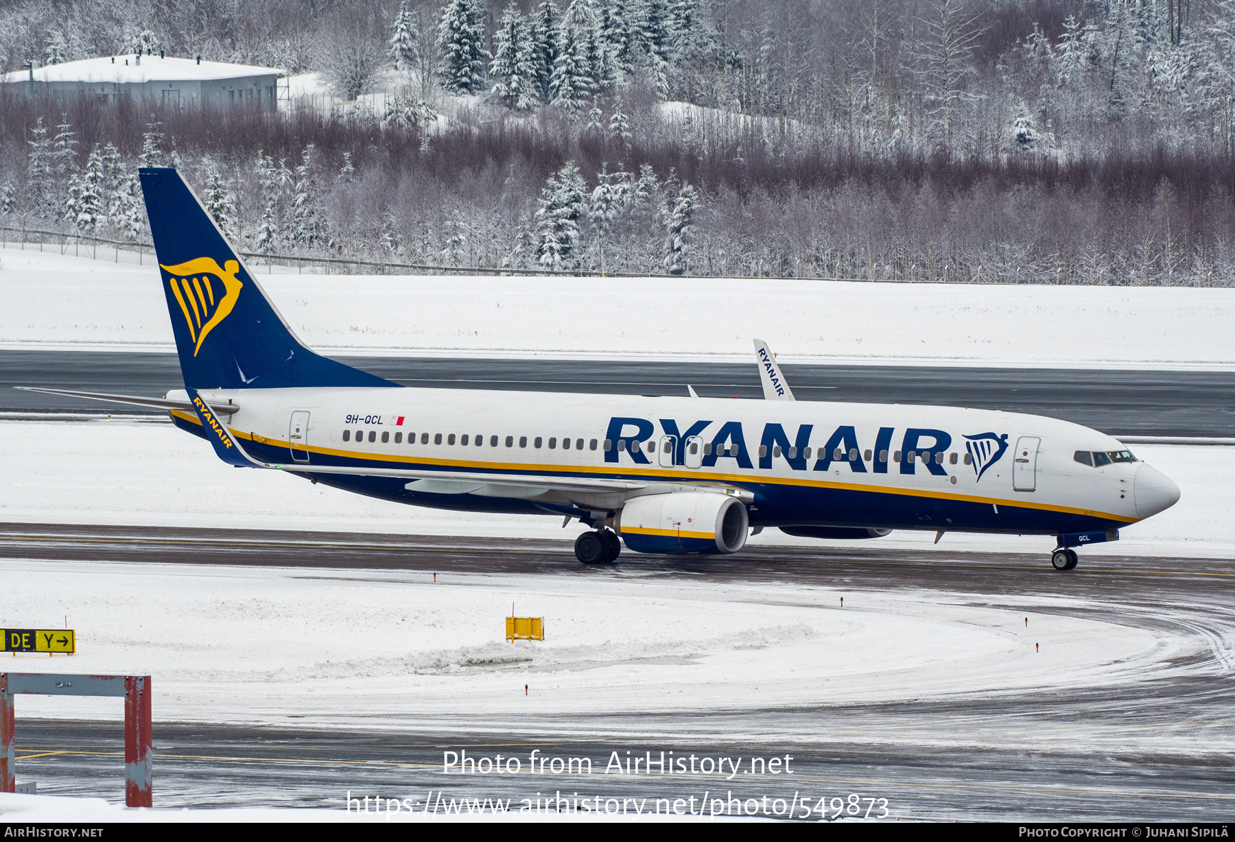 Aircraft Photo of 9H-QCL | Boeing 737-8AS | Ryanair | AirHistory.net #549873