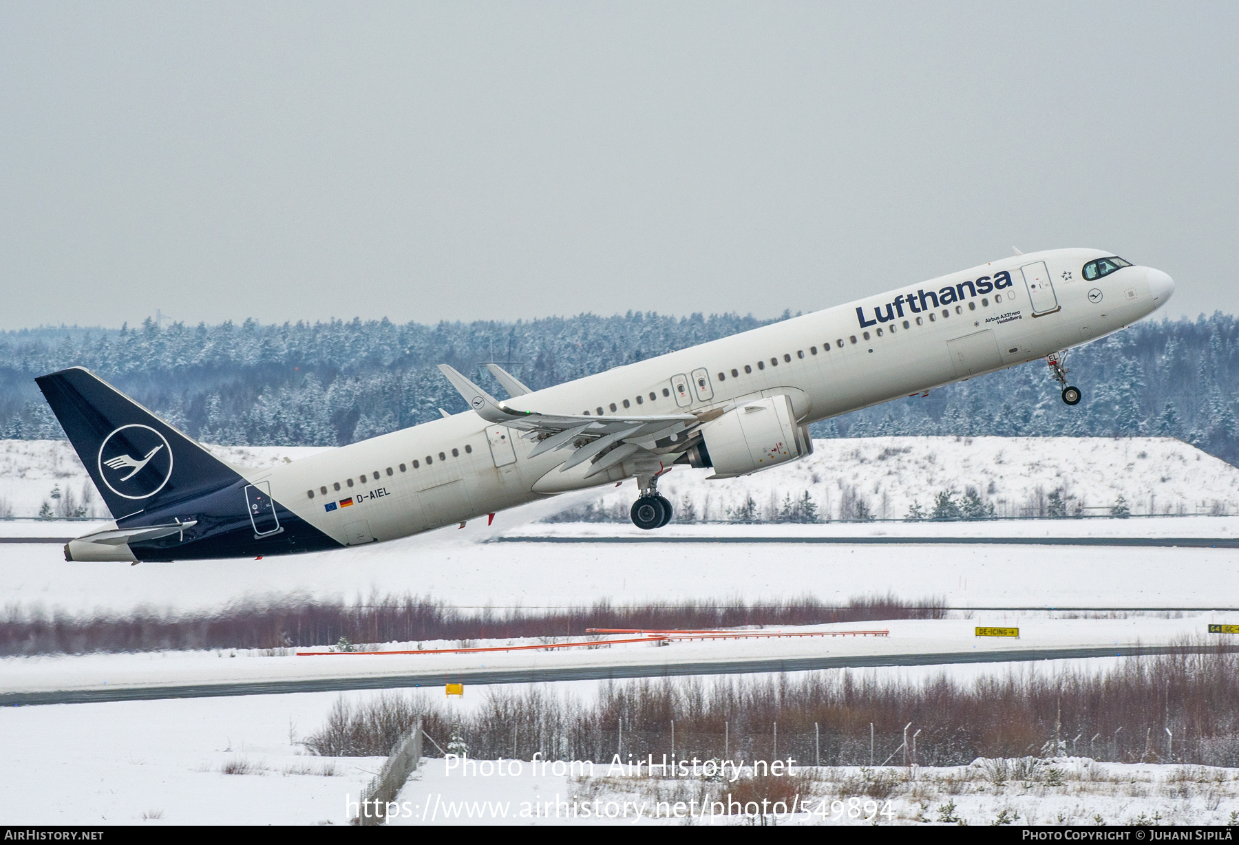 Aircraft Photo of D-AIEL | Airbus A321-271NX | Lufthansa | AirHistory.net #549894