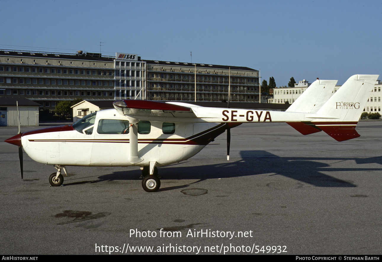 Aircraft Photo of SE-GYA | Reims F337G Skymaster | Förberg Film | AirHistory.net #549932