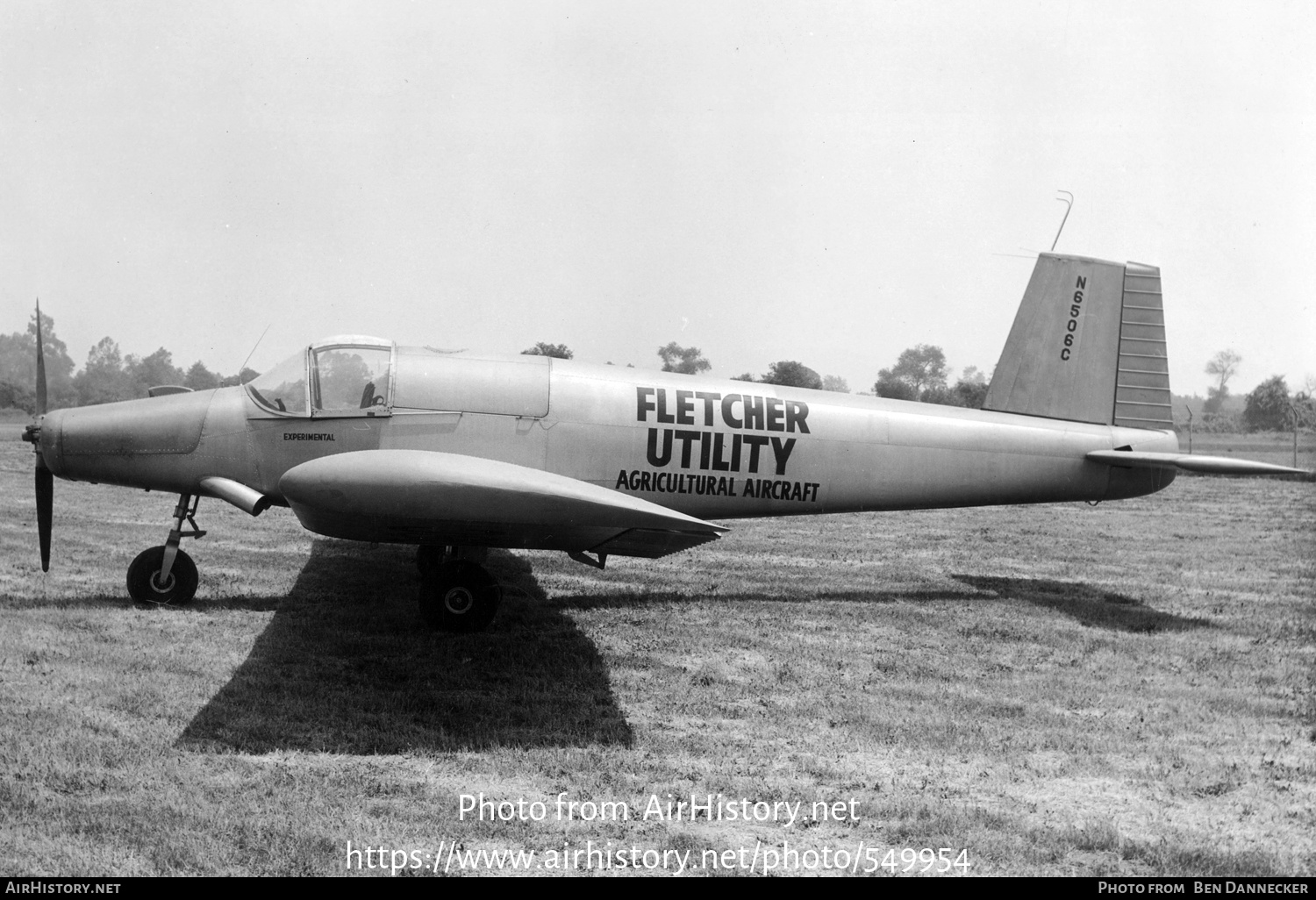 Aircraft Photo of N6506C | Fletcher FU-24 | AirHistory.net #549954