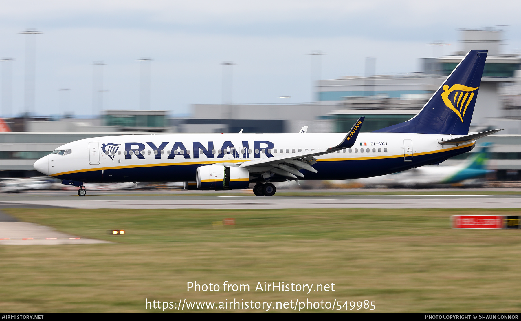 Aircraft Photo of EI-GXJ | Boeing 737-800 | Ryanair | AirHistory.net #549985