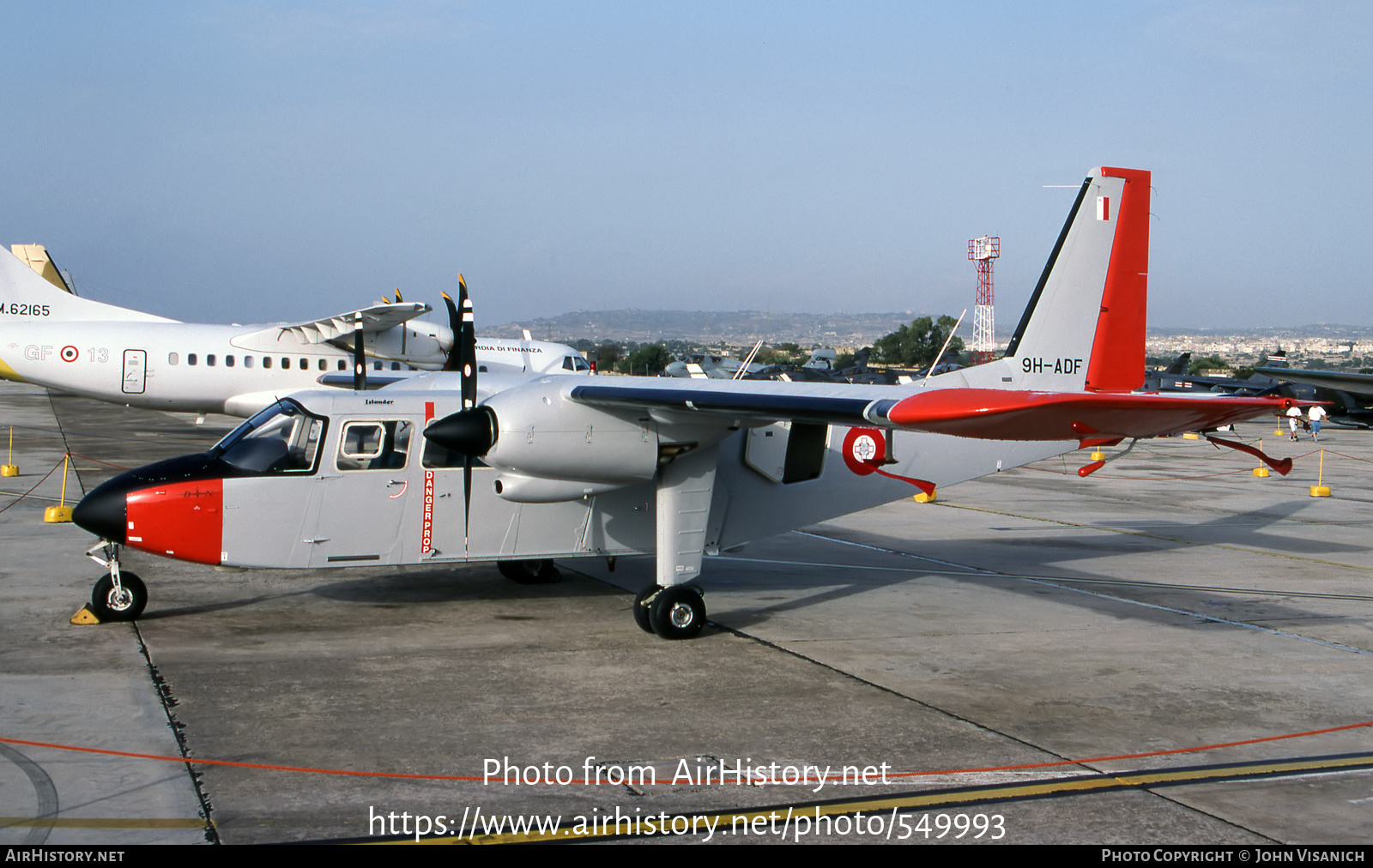 Aircraft Photo of 9H-ADF | Britten-Norman BN-2B-26 Islander | Malta - Air Force | AirHistory.net #549993