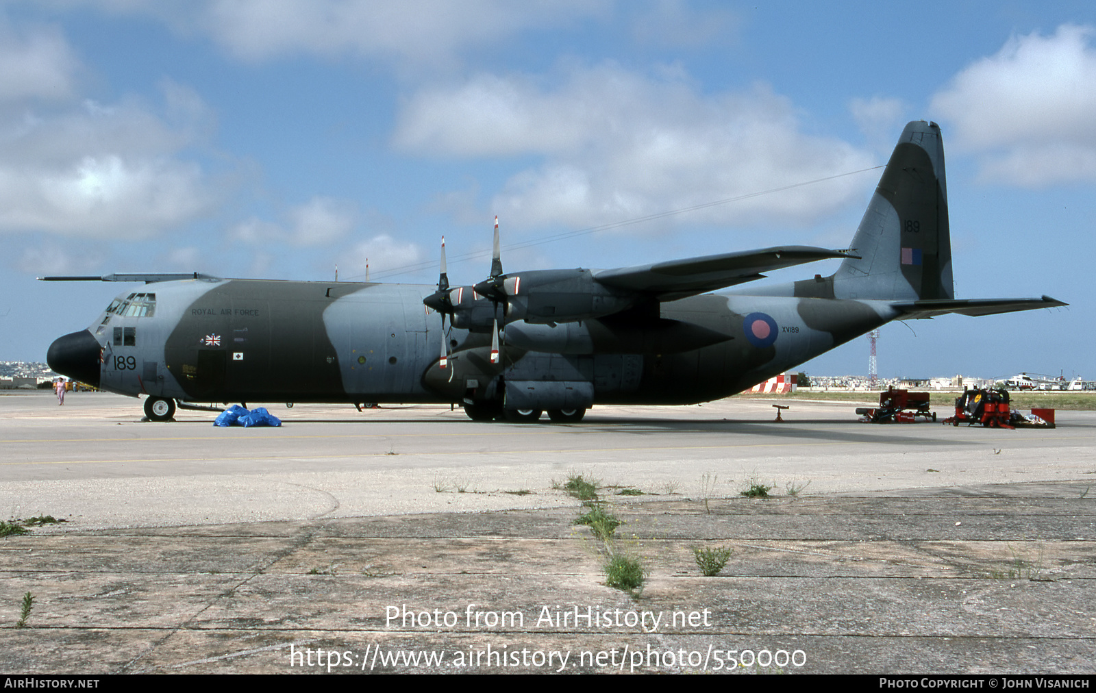 Aircraft Photo of XV189 | Lockheed C-130K Hercules C3P (L-382) | UK - Air Force | AirHistory.net #550000