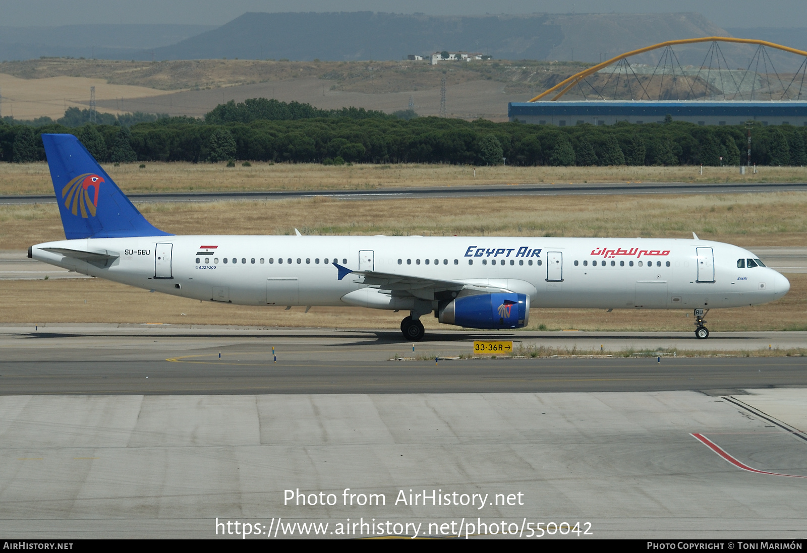 Aircraft Photo of SU-GBU | Airbus A321-231 | EgyptAir | AirHistory.net #550042